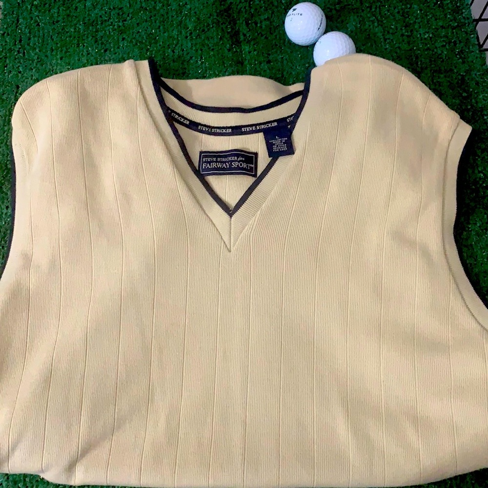 Men’s Fairway Sport Steve Stricker golf vest EUC